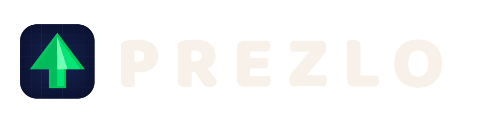 PREZLO logo, light version